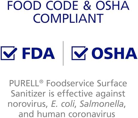 Recarga de Desinfectante para Superficies PURELL Foodservice, 1 Galón (4341-04) - imagen 5