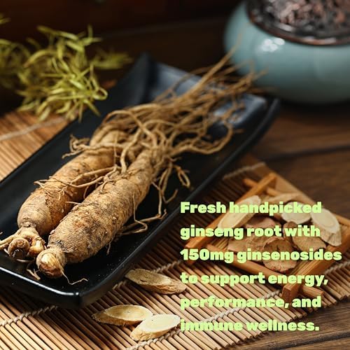 DEAL SUPPLEMENT Extracto de Raíz de Ginseng Rojo Panax Coreano, 240 Softgels - imagen 4