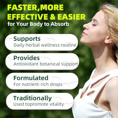 Aceite de Orégano con Aceite de Semilla Negra | 8 en 1 Gotas Orgánicas de Orégano con Ashwagandha, Moringa y Cúrcuma | Suplementos Herbales Naturales - imagen 4