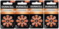 Baterías para Audífonos Duracell Naranja Tamaño 13, Paquete de 32, Batería 13A de Larga Duración con Instalación Fácil EasyTab - imagen 1