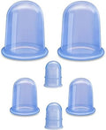 Sets de Terapia de Ventosas SHKIBY de Silicón (Kit de 6 Piezas) - Incluye 2 Copas de Succión Facial, Masajeador Anticelulitis - Ventosas para - imagen 1