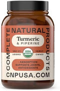 Cápsulas de Cúrcuma Orgánica CNP con Piperina 600mg - Alta Absorción de Curcumina con Pimienta Negra, Suplemento Vegetal, 100 Contenidos, Hecho en - imagen 1