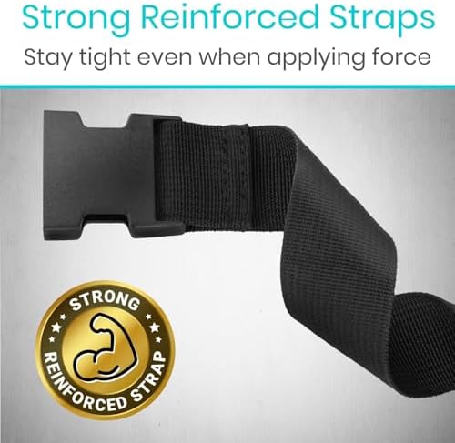 Cinturón de Seguridad Vive para Silla de Ruedas - Arnés Ajustable para Adultos - Prevención de Caídas para Personas Mayores, Embarazadas y Paralizadas - imagen 7
