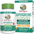 MaryRuth's Super Greens | Gomas Veganas Sin Azúcar con Quercetina Natural | Espirulina, Raíz de Brócoli y Hoja de Kale | 60 Unidades para Adultos y - imagen 1