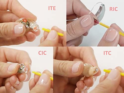 Filtros de Cera para Audífonos Starkey Hear Clear - 40 Piezas, Herramienta de Limpieza y Reemplazo de Protección contra Cerumen - imagen 2