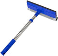 Limpiaparabrisas 2 en 1 con Mango Retráctil de Acero Inoxidable de 15.7-27.5, Herramienta de Limpieza para Autos, Camiones, Ventanas y Puertas de - imagen 1