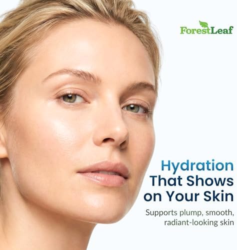 Suplementos de Ácido Hialurónico ForestLeaf | Cápsulas de 100mg de Ácido Hialurónico en Polvo + 50mg de Vitamina C | Hidratación de Piel, Lubricación - imagen 3
