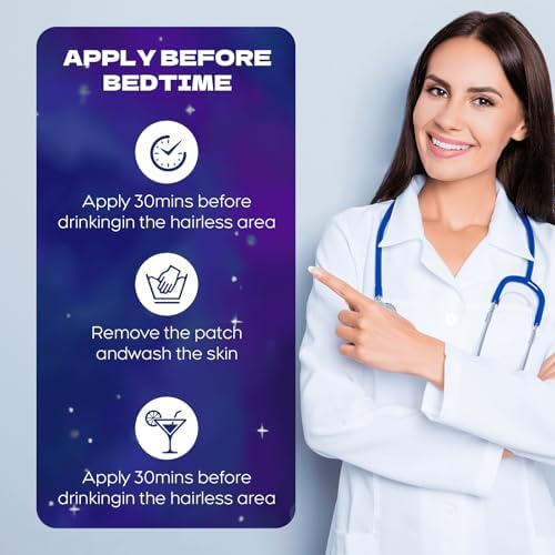 Parches para Dormir RAAYAM, 60 Piezas, Parches Mejorados de Ingredientes Naturales, Soporte para el Sueño de Plantas, Fáciles de Usar, Duran Toda la - imagen 6