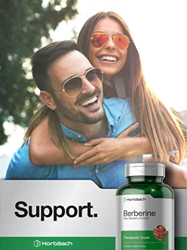 Suplemento de Berberina HCL Horbaach | 500mg | 120 Cápsulas | Extracto de Agracejo | Grado Terapéutico | Vegetariano, No Transgénico, Sin Gluten - imagen 6