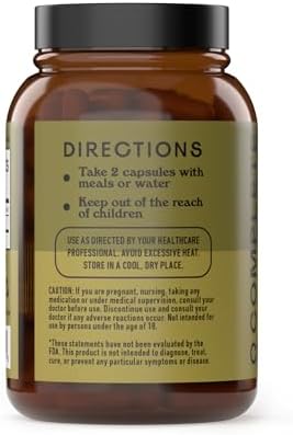 Cápsulas de Kelp Marino Orgánico de Complete Natural Products - 600mg, 100 Píldoras, Suplemento de Algas Crudas y Soporte para Tiroides - imagen 2