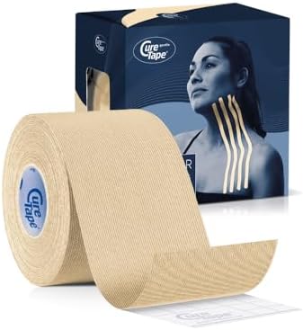 CureTape® Gentle | Cinta Kinesiológica para Piel Hipersensible | Adhesión Suave | 100% Hipoalergénica y Resistente al Agua | Ideal para Piel Delgada, - imagen 1