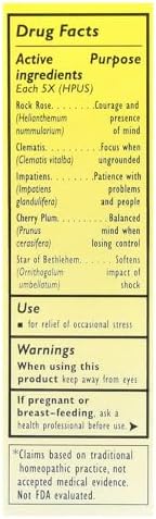 RESCUE Bach Original Flower Remedies, Remedy® para Alivio Natural del Estrés, 0.7 fl oz (20 ml) - imagen 3