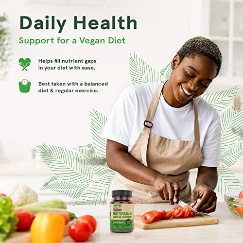 DEVA Tabletas Veganas Multivitamínicas para Mujeres y Hombres 2-Pack con Hierro, Vitamina C, E, Complejo B, Zinc, 90 Tabletas Cada Una - imagen 7