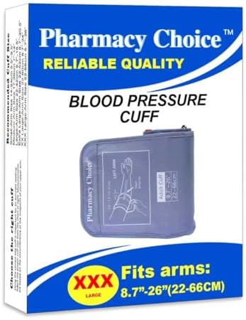 Manguito para Medir la Presión Arterial 3XL, Compatible con la Mayoría de Monitores, Manguito de Reemplazo para Adultos con 8 Conectores - imagen 7