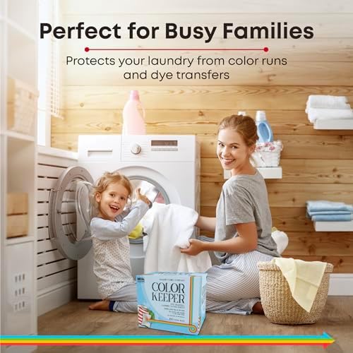 Hojas Color Keeper® para Lavado, Paquete de 100 | Sin Fragancia | Protección Sin Blanqueador para Ropa Mixta - imagen 5