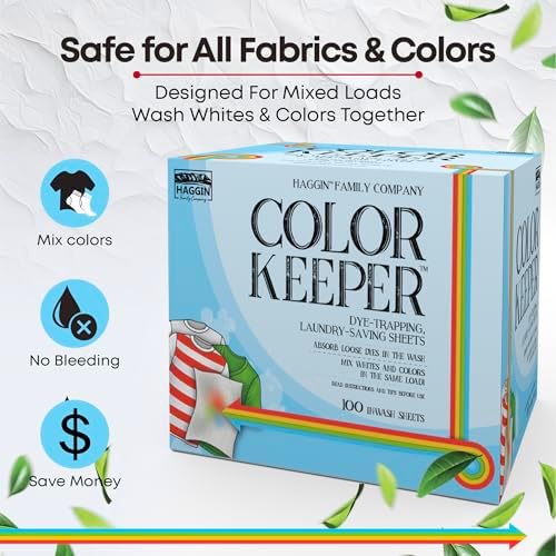Hojas Color Keeper® para Lavado, Paquete de 100 | Sin Fragancia | Protección Sin Blanqueador para Ropa Mixta - imagen 6