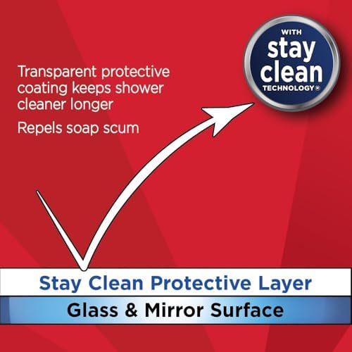 Paquete de Limpiador de Vidrio y Espejo MAGIC, Sin Niebla ni Rayas, Elimina Jabón, Óxido, Huellas y Agua Dura, Ideal para Puertas de Ducha y - imagen 4