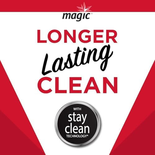 Paquete de Limpiador de Vidrio y Espejo MAGIC, Sin Niebla ni Rayas, Elimina Jabón, Óxido, Huellas y Agua Dura, Ideal para Puertas de Ducha y - imagen 6