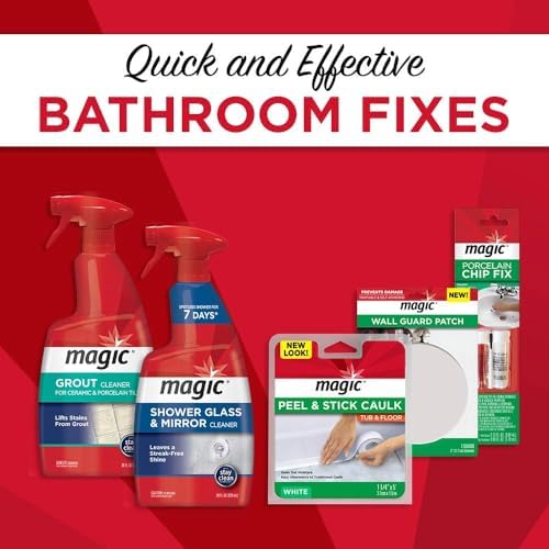 Paquete de Limpiador de Vidrio y Espejo MAGIC, Sin Niebla ni Rayas, Elimina Jabón, Óxido, Huellas y Agua Dura, Ideal para Puertas de Ducha y - imagen 8