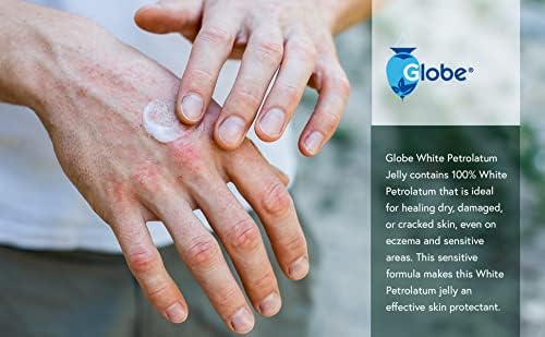 Globe (Caja de 144 Gel de Petróleo Blanco para Piel Seca o Agrietada, Alivio para Irritaciones Menores, Paquetes de 5g, 144 Paquetes) - imagen 6
