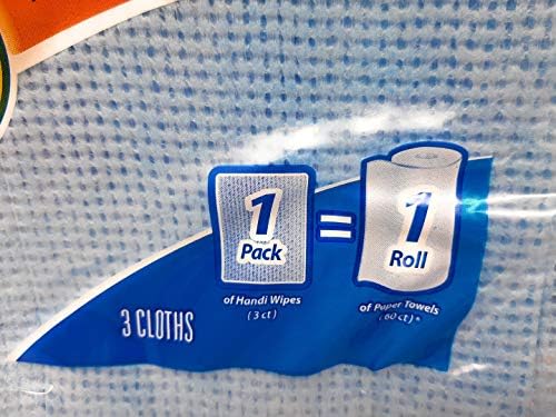 Toallitas Reutilizables Handi Wipes de Alta Resistencia, Color Puede Variar - Paquete de 4 (3 Toallitas por Paquete) - imagen 2
