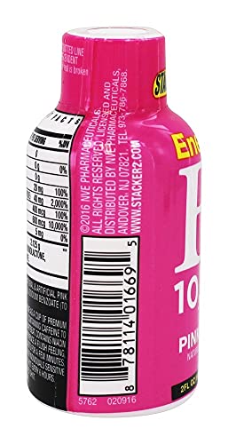 Pack de 12 Shots Energéticos Stacker 2 Pink Lemonade B12 de 2oz - imagen 4