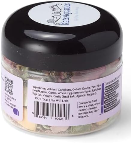 KatsAquatics Edición Ilimitada de Calcio - 3 Sabores en 1 Tarro, Para Conchas Fuertes y Mudas Saludables, 100% Natural, No Se Disuelve en Agua, Se - imagen 4