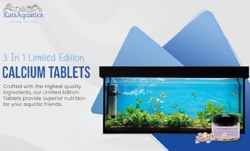 KatsAquatics Edición Ilimitada de Calcio - 3 Sabores en 1 Tarro, Para Conchas Fuertes y Mudas Saludables, 100% Natural, No Se Disuelve en Agua, Se - imagen 5