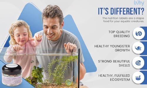 KatsAquatics Edición Ilimitada de Calcio - 3 Sabores en 1 Tarro, Para Conchas Fuertes y Mudas Saludables, 100% Natural, No Se Disuelve en Agua, Se - imagen 7
