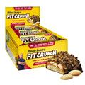 Barras de Proteína FITCRUNCH Snack Size, 6 Capas, 3g de Azúcar, Sin Gluten y Núcleo Suave (9 Barras, Chocolate con Mantequilla de Maní) - imagen 1