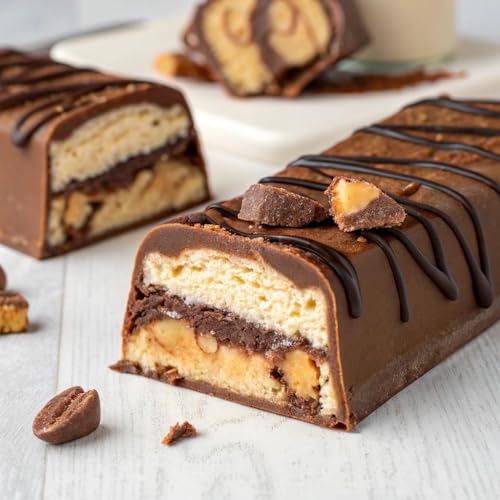 Barras de Proteína FITCRUNCH Snack Size, 6 Capas, 3g de Azúcar, Sin Gluten y Núcleo Suave (9 Barras, Chocolate con Mantequilla de Maní) - imagen 3