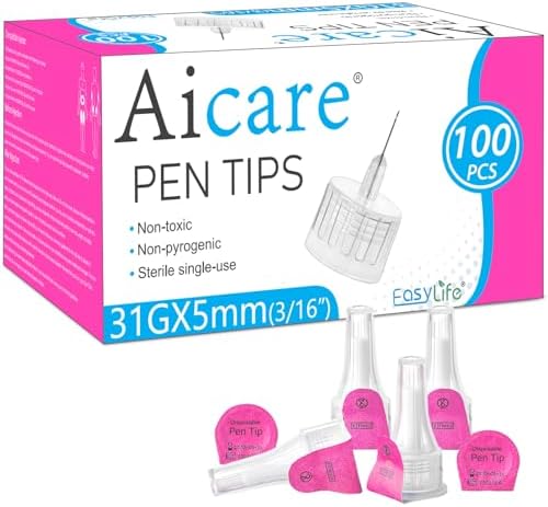 Puntas de Pluma 31G x 5mm, 100/paquete, Cómodas, Extra Finas, Ajuste Universal para la Mayoría de Plumas - imagen 1