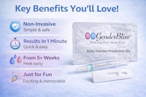 Kit de Prueba de Género GenderBliss® - Predicción de Género del Bebé - Revelación de Género en el Embarazo - Desde 5 Semanas - Resultados en 1 Minuto - imagen 6
