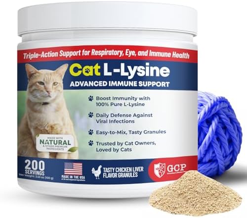 L-Lisina Guardian’s Choice 250mg para Gatos, Apoyo Inmunológico Avanzado para Salud Respiratoria, Ocular y Nasal, Sabor Hígado de Pollo, 200 Porciones - imagen 1