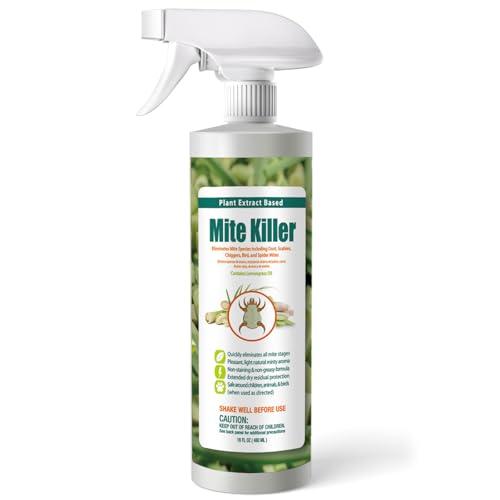 EcoVenger Spray Antipolvo 16 OZ, Elimina Ácaros, Sarna, Ácaros de Aves, Chiggers y Más, Ecológico y No Tóxico para Hogar, Plantas y Animales - imagen 1