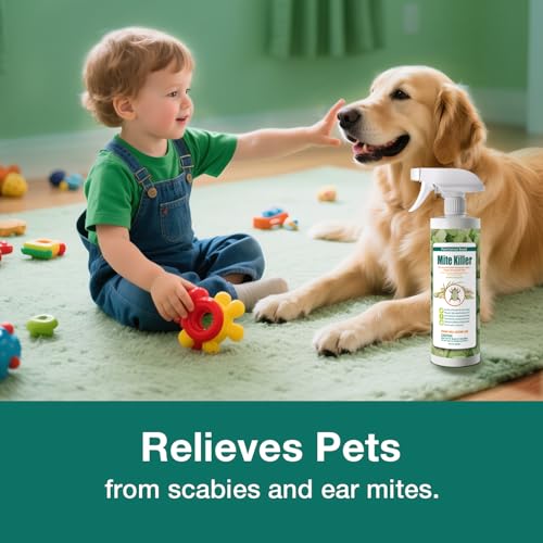 EcoVenger Spray Antipolvo 16 OZ, Elimina Ácaros, Sarna, Ácaros de Aves, Chiggers y Más, Ecológico y No Tóxico para Hogar, Plantas y Animales - imagen 7