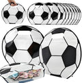 Shintop 30 piezas de bolsas de bocadillos de fútbol, bolsas de plástico con asas y cierre, ideales para regalos de equipo, golosinas del día del - imagen 1