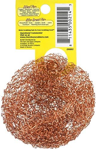 Paquete de 10 Estropajos de Cobre Puro Chore Boy Ultimate para Fregar - imagen 2