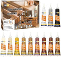 Kit de Reparación de Madera Hupeyna, 12 Colores, Relleno para Arañazos, Grietas y Descoloración en Muebles, Pisos, Puertas y Mesas - imagen 1