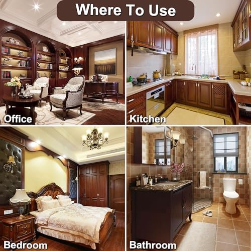 Kit de Reparación de Madera Hupeyna, 12 Colores, Relleno para Arañazos, Grietas y Descoloración en Muebles, Pisos, Puertas y Mesas - imagen 8