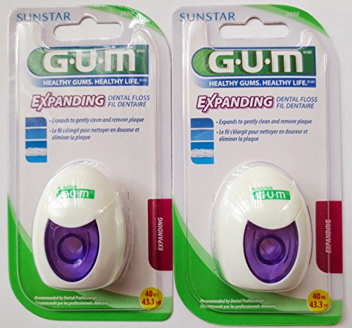 Hilo Dental Expandible GUM 2030 de 43.3 Yd (Paquete de 2) - imagen 1