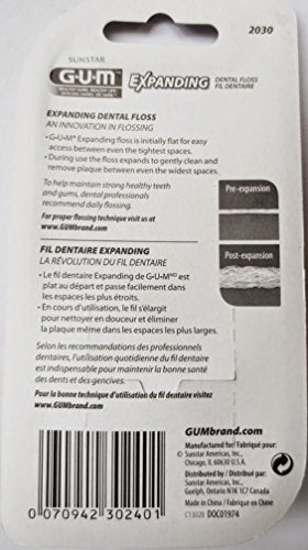 Hilo Dental Expandible GUM 2030 de 43.3 Yd (Paquete de 2) - imagen 2