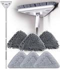 Mopa Limpiadora POPMOP para Paredes con Mango Largo, Duster con Extensión, 6 Paños Reutilizables, 3 en 1 para Paredes, Techos, Ventanas y Pisos - imagen 1