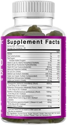 Gomitas Veganas Vitamatic para Apoyo a la Tiroides con Yodo y Kelp – 60 Unidades para Mejorar Energía y Aumentar Metabolismo - imagen 8