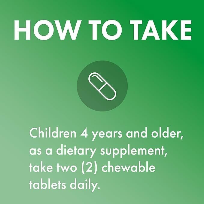 Multivitamínico Masticable para Niños Dr. Mercola - 28 Vitaminas y Minerales - 0g Azúcar - Sin OGM, Sin Gluten y Sin Soja - Sabor Naranja Natural - - imagen 5
