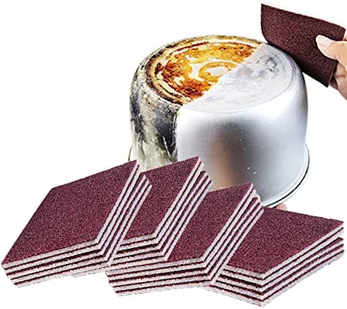 Esponjas de Carborundo Nano auons 20 piezas, Cepillo de Esmeril para Limpiar, Esponja Mágica para Cocina, Herramienta de Limpieza para Ollas y - imagen 1