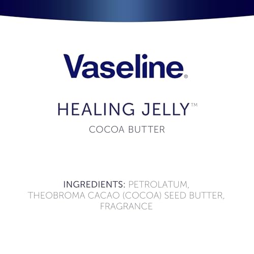 Paquete Variado de Gel Curativo Vaseline con Manteca de Cacao, 2 Tamaños (7.5 Oz y 1.75 Oz) – Ungüento Hidratante y Protector para Piel Seca - imagen 6