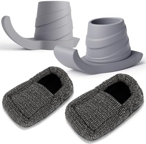 Deslizadores y Fundas Vive para Andadores (4 PZS) - Accesorios para Personas Mayores - Patas Deslizantes para Andadores Plegables - Reemplazo, Fácil - imagen 1
