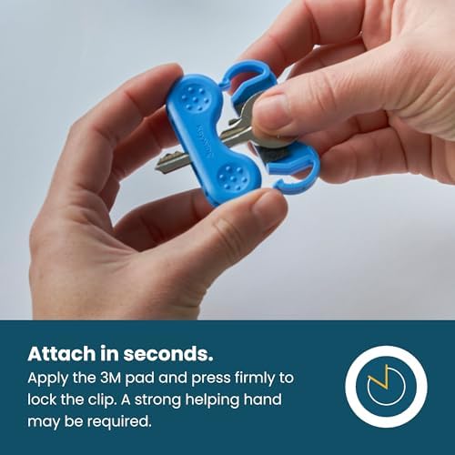 Dext - Ayuda para Girar Llaves Keywing para Personas con Artritis y Parkinson, Agarre Cómodo y Seguro, Ligero y Duradero, Diseño Click-On, Paquete de - imagen 6