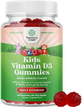 Gomitas Masticables de Vitamina D para Niños - 1000 IU por Porción - Suplemento de Sabor Berries para Inmunidad y Salud Ósea - Sin Gelatina - 60 - imagen 1